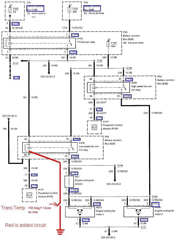 cooling system diagram modified