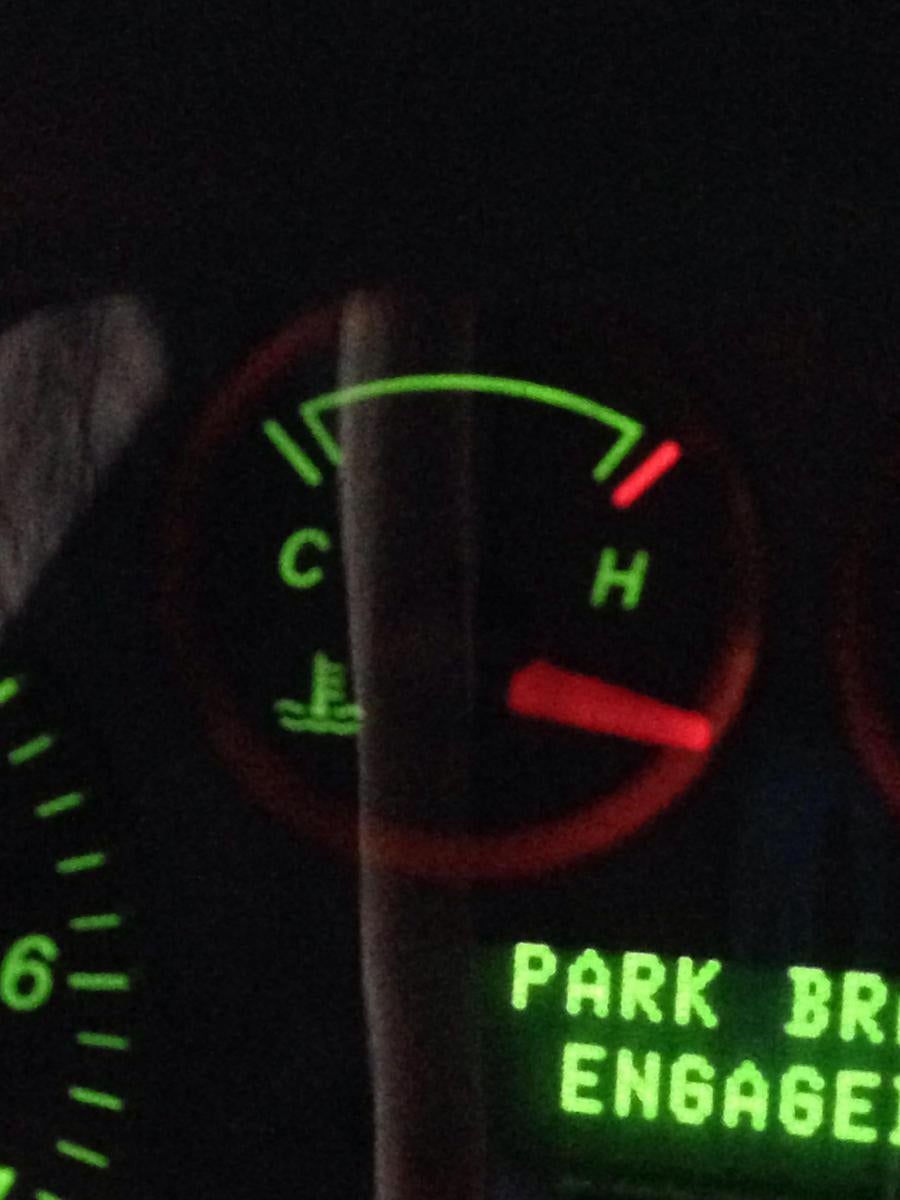 car temperature gauge not working
